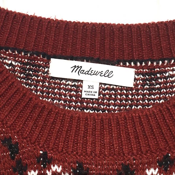 Madewell bandana pullover sweater - Picture 6 of 7